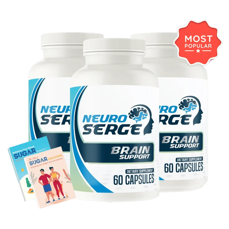 Neuro Serge Cognitive Health — 3 Bottle / 90 Day Pack