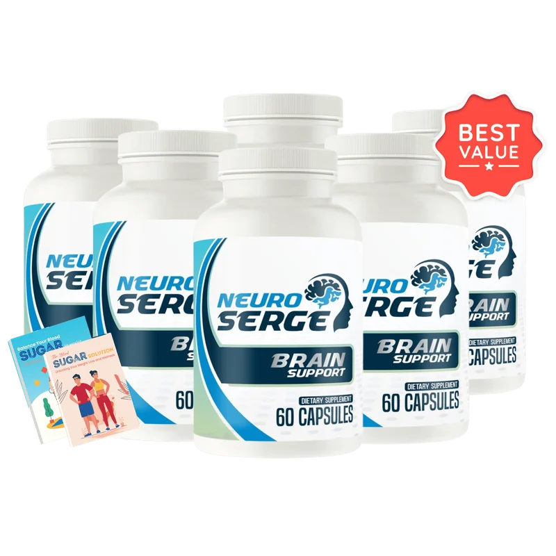 Neuro Serge Cognitive Health — 6 Bottle / 180 Day Pack